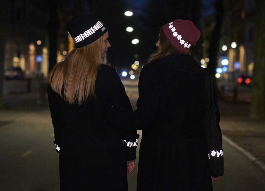 Reflective gear for running to be safe at night