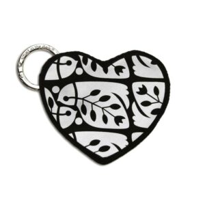 Reflective Heart for Bags Smart in the dark. Reflective bag charms that keep you safe