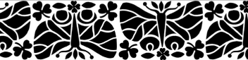 Night butterfly pattern - Smart in the dark