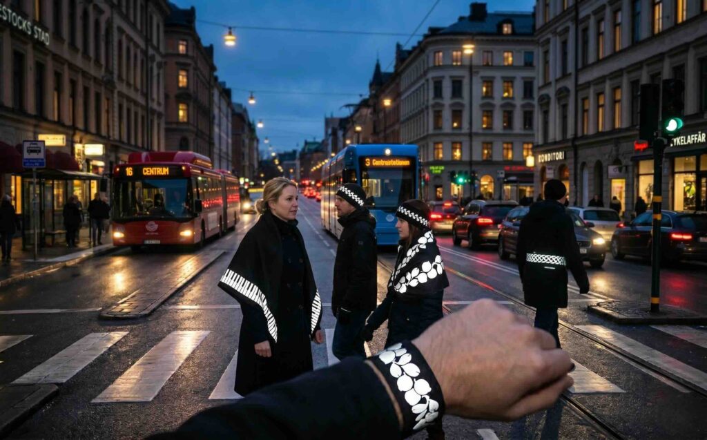 Reflective Wear for Walking - crossing roads