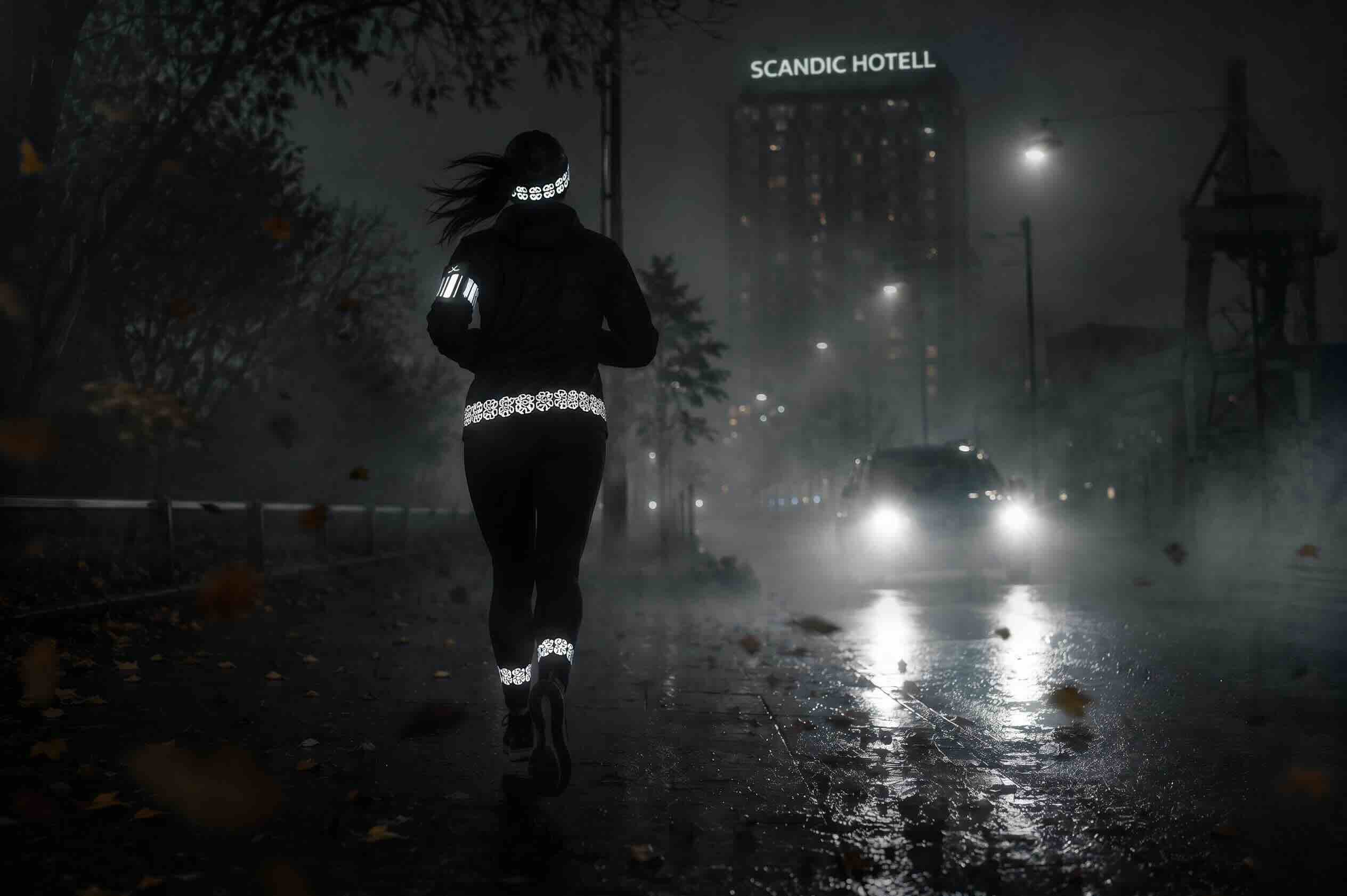 High Visibility Clothing for Running near scandic