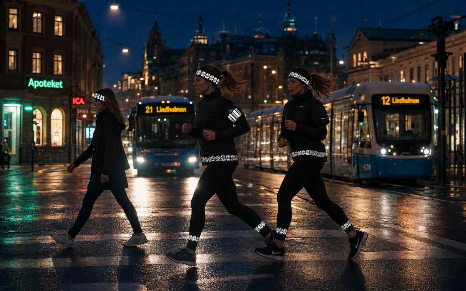 High Visibility Clothing for Running in the night