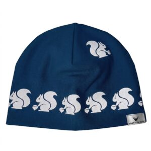 Thin Reflective Beanie for Kids - Squirrel & Fox - Image 8